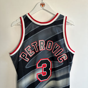 New Jersey Nets Drazen Petrovic Mitchell & Ness jersey - Large