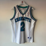 Load image into Gallery viewer, Charlotte Hornets Larry Johnson Champion jersey - Medium
