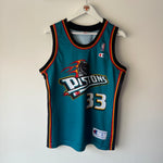 Load image into Gallery viewer, Detroit Pistons Grant Hill champion jersey - Small (Fits medium)
