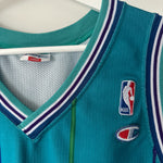Görseli Galeri görüntüleyiciye yükleyin, Charlotte Hornets Larry Johnson  Champion jersey - Large
