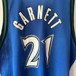 Lade das Bild in den Galerie-Viewer, Minnesota Timberwolves Kevin Garnett Champion jersey - Large
