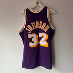 Load image into Gallery viewer, Los Angeles Lakers Earvin Magic Johnson Mitchell &amp; Ness jersey - Medium
