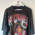 Afbeelding in Gallery-weergave laden, Chicago Bulls Michael Jordan T shirt  - Large (Fits XL)
