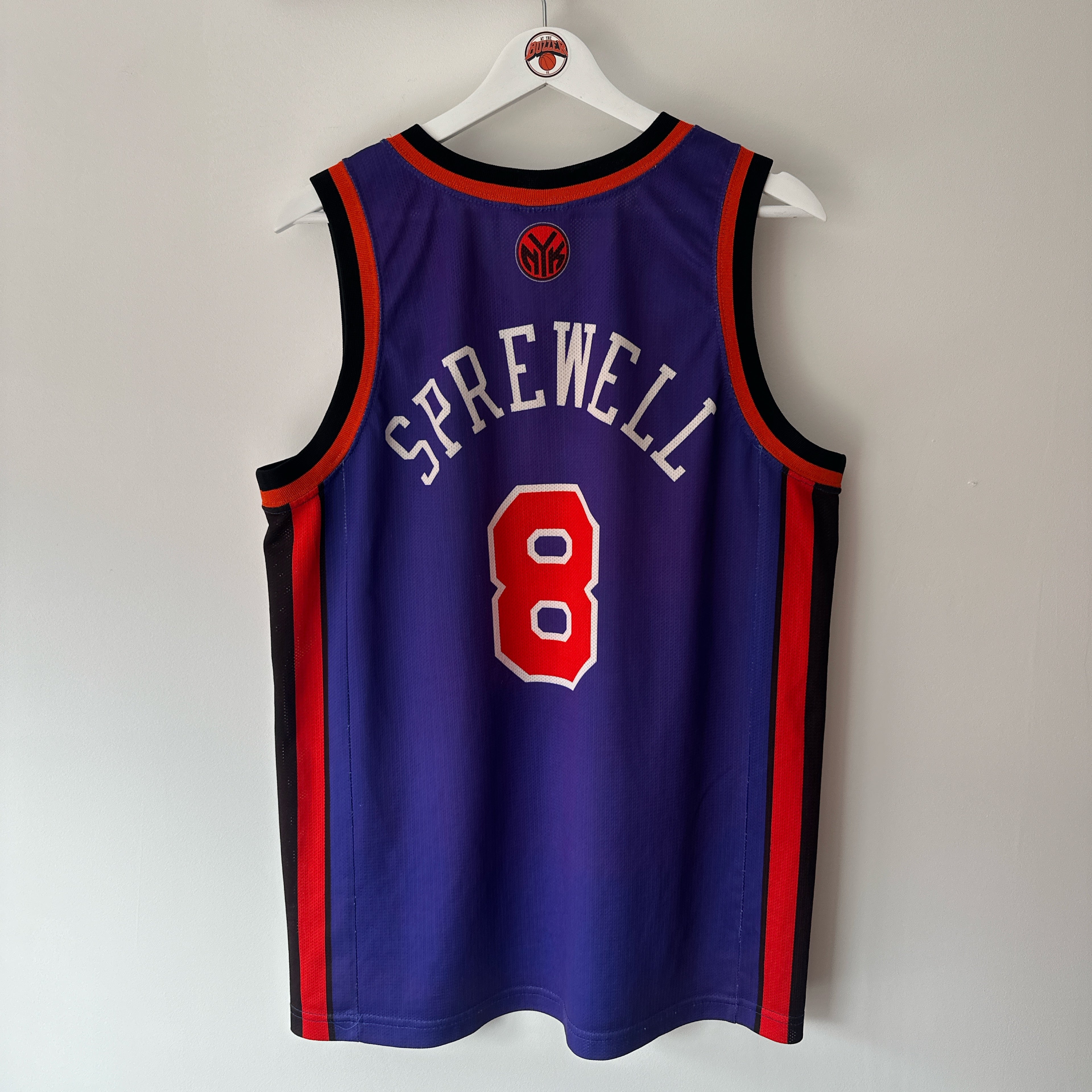 New York Knicks Latrell Sprewell Champion jersey - Medium