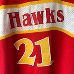 Load image into Gallery viewer, Atlanta Hawks Dominique Wilkins Adidas jersey - XL
