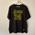 Load image into Gallery viewer, Los Angeles Lakers Kobe Bryant Adidas T shirt - XL (Fits Large)
