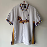 Load image into Gallery viewer, Los Angeles Lakers Nike shooting shirt - Youth XL (fits adult medium)
