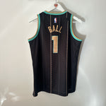 Load image into Gallery viewer, Charlotte Hornets Lamelo Ball Jordan jersey - Youth Large
