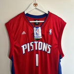 Cargar imagen en el visor de la galería, Detroit Pistons Allen Iverson Adidas jersey - Medium
