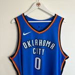 Indlæs billede til gallerivisning Oklahoma City Thunder Russell Westbrook Nike authentic jersey - XXL
