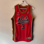 Φόρτωση εικόνας στο εργαλείο προβολής Συλλογής, Philadelphia 76ers Allen Iverson Champion jersey - Small (Fits medium)
