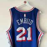 Cargar imagen en el visor de la galería, Philadelphia 76ers Joel Embiid Nike jersey - XL
