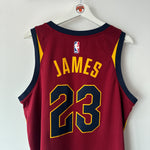 Load image into Gallery viewer, Cleveland Cavliers LeBron James Nike jersey - Large
