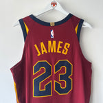 Load image into Gallery viewer, Cleveland Cavaliers LeBron James Nike authentic jersey - Medium
