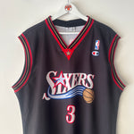 Indlæs billede til gallerivisning Philadelphia 76ers Allen Iverson Champion jersey - XL

