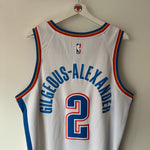 Görseli Galeri görüntüleyiciye yükleyin, Oklahoma City Thunder Shai Gilgeous - Alexander Nike jersey - Large
