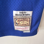 Load image into Gallery viewer, Brooklyn Nets Drazen Petrovic Mitchell &amp; Ness jersey - Large
