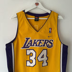 Load image into Gallery viewer, Los Angeles Lakers Shaquille O’Neal Nike jersey - Medium (Fits Large)
