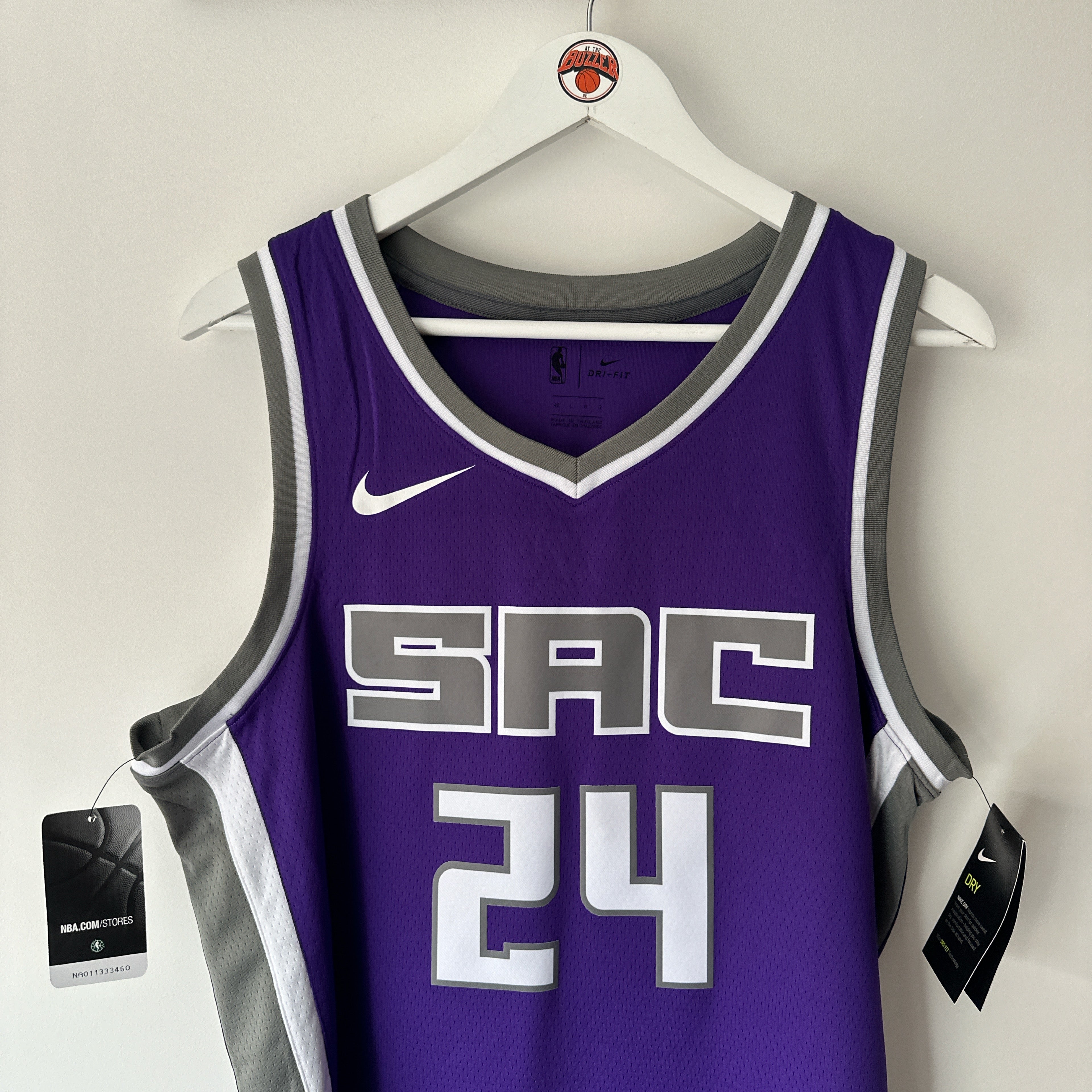 Sacramento Kings Buddy Hield Nike jersey - Large