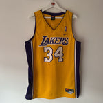 Load image into Gallery viewer, Los Angeles Lakers Shaquille O’Neal Nike jersey - Medium (Fits Large)
