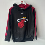 Load image into Gallery viewer, Miami Heat Adidas hoodie  - Youth Large

