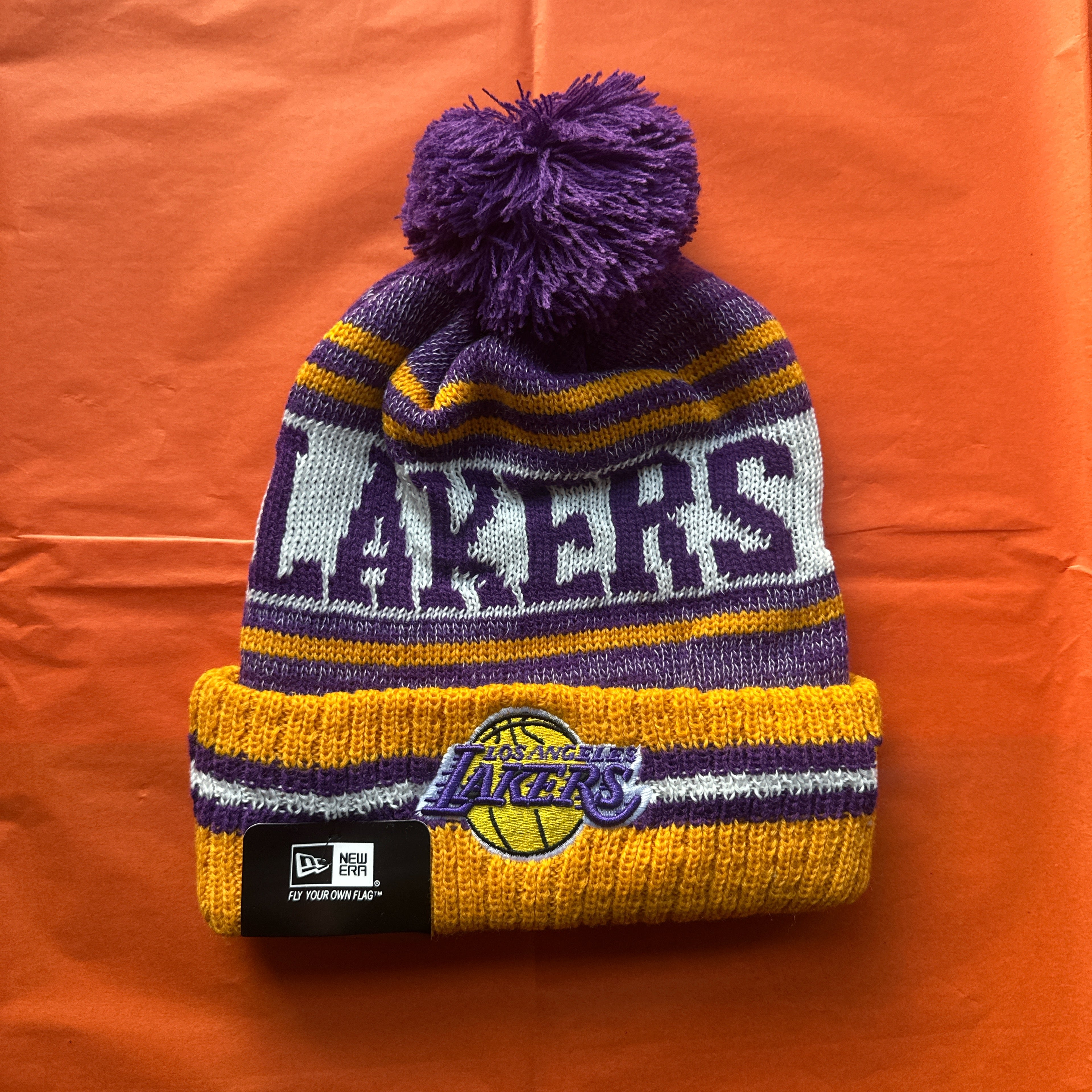 Los Angeles Lakers New Era beanie