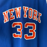 Load image into Gallery viewer, New York Knicks Patrick Ewing Sand Knit Macgregor jersey  - XL (Fits Large)
