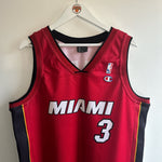 Carregar imagem no visualizador da galeria, Miami Heat Dwayne Wade Champion jersey - XL
