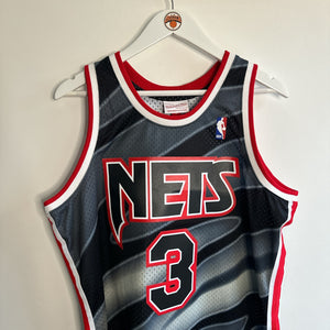 New Jersey Nets Drazen Petrovic Mitchell & Ness jersey - Large