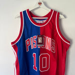 Indlæs billede til gallerivisning Detroit Pistons Dennis Rodman Mitchell &amp; Ness jersey - XL
