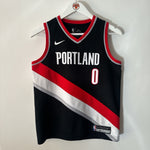 Indlæs billede til gallerivisning Portland Trailblazers Damien Lillard Nike jersey - Youth Medium
