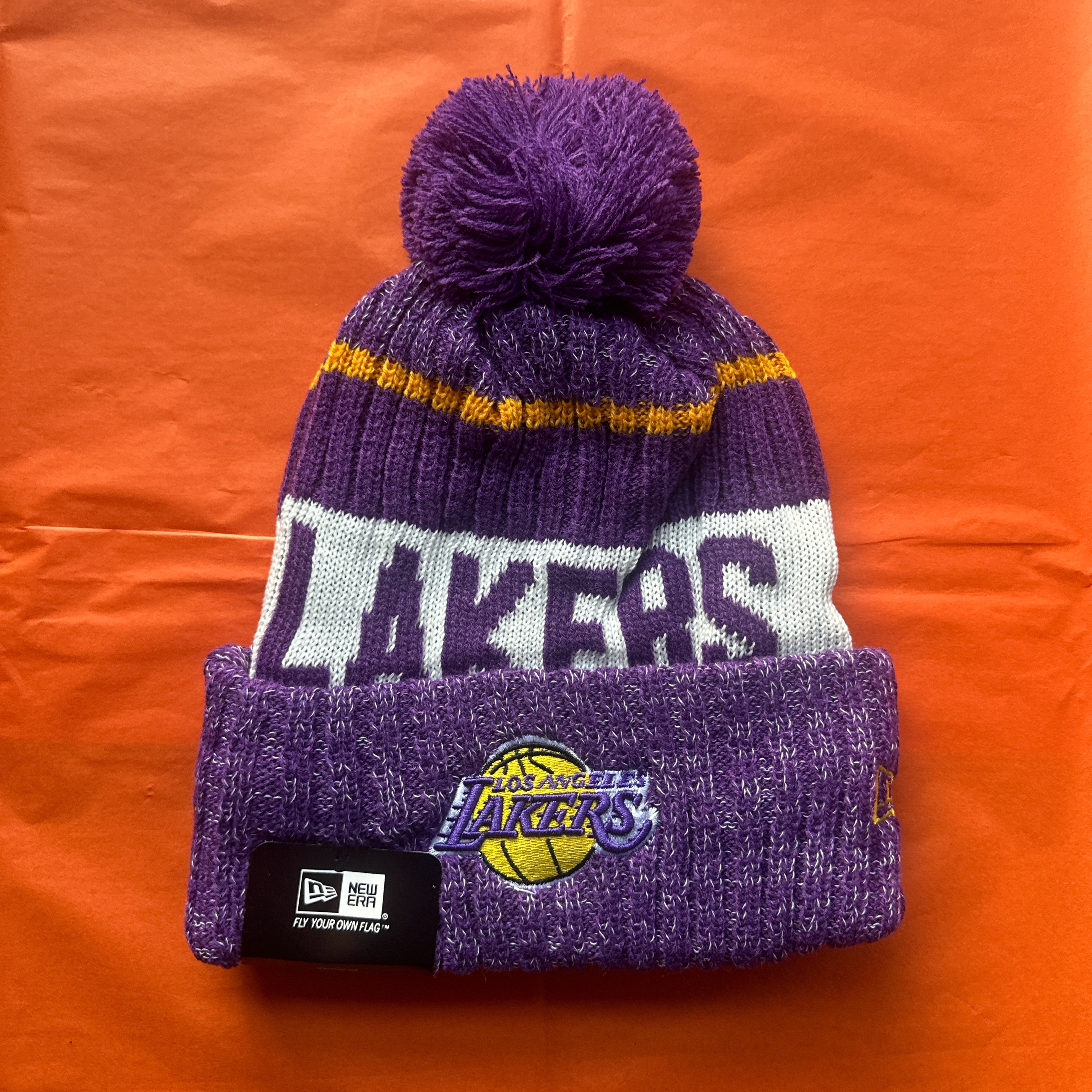 Los Angeles Lakers New Era beanie