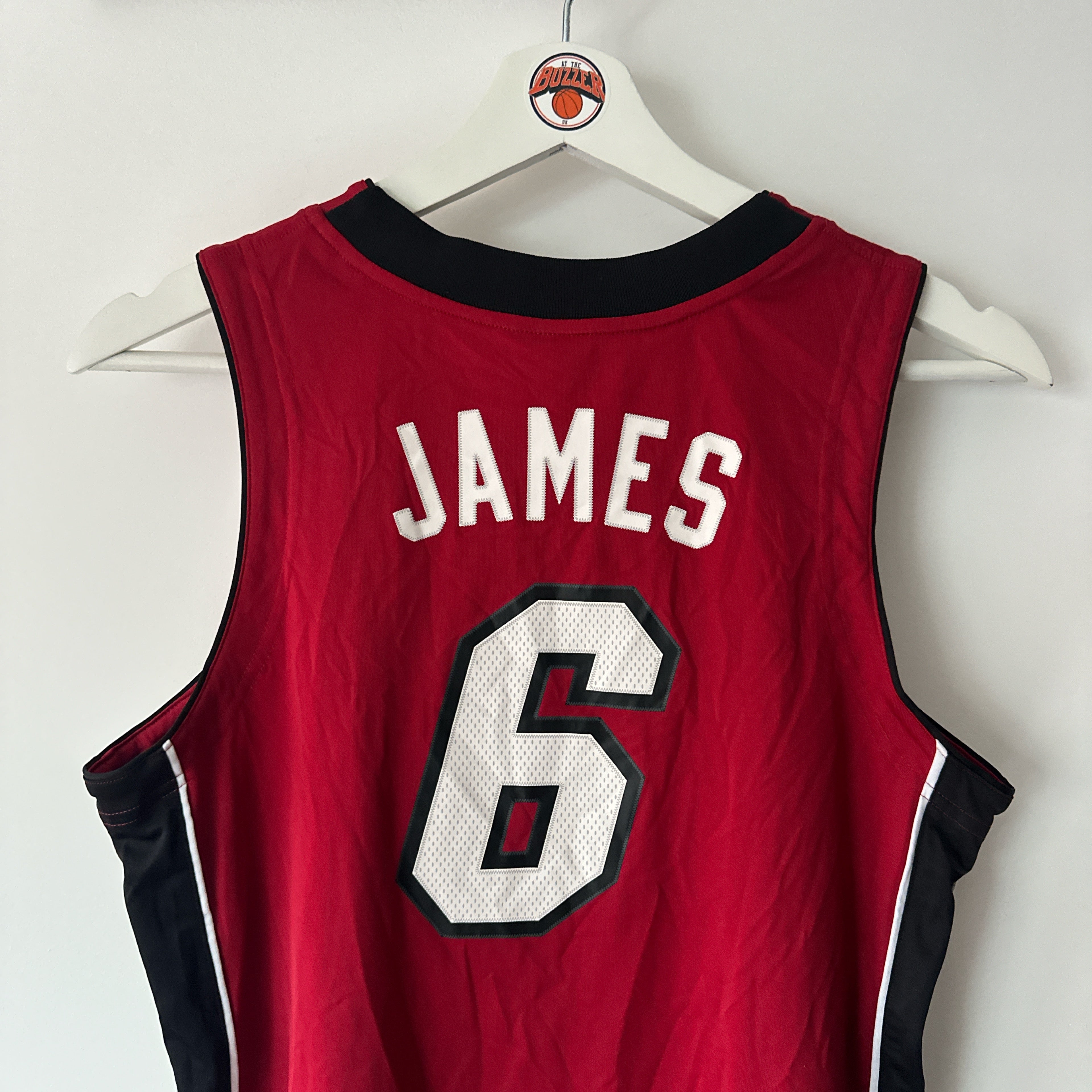 Miami Heat Lebron James Adidas  jersey - Youth Large