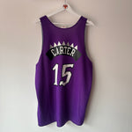 Indlæs billede til gallerivisning Toronto Raptors Vince Carter Mitchell &amp; Ness reversible jersey - XL
