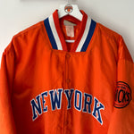 Load image into Gallery viewer, New York Knicks Majestic Varsity  jacket - XL
