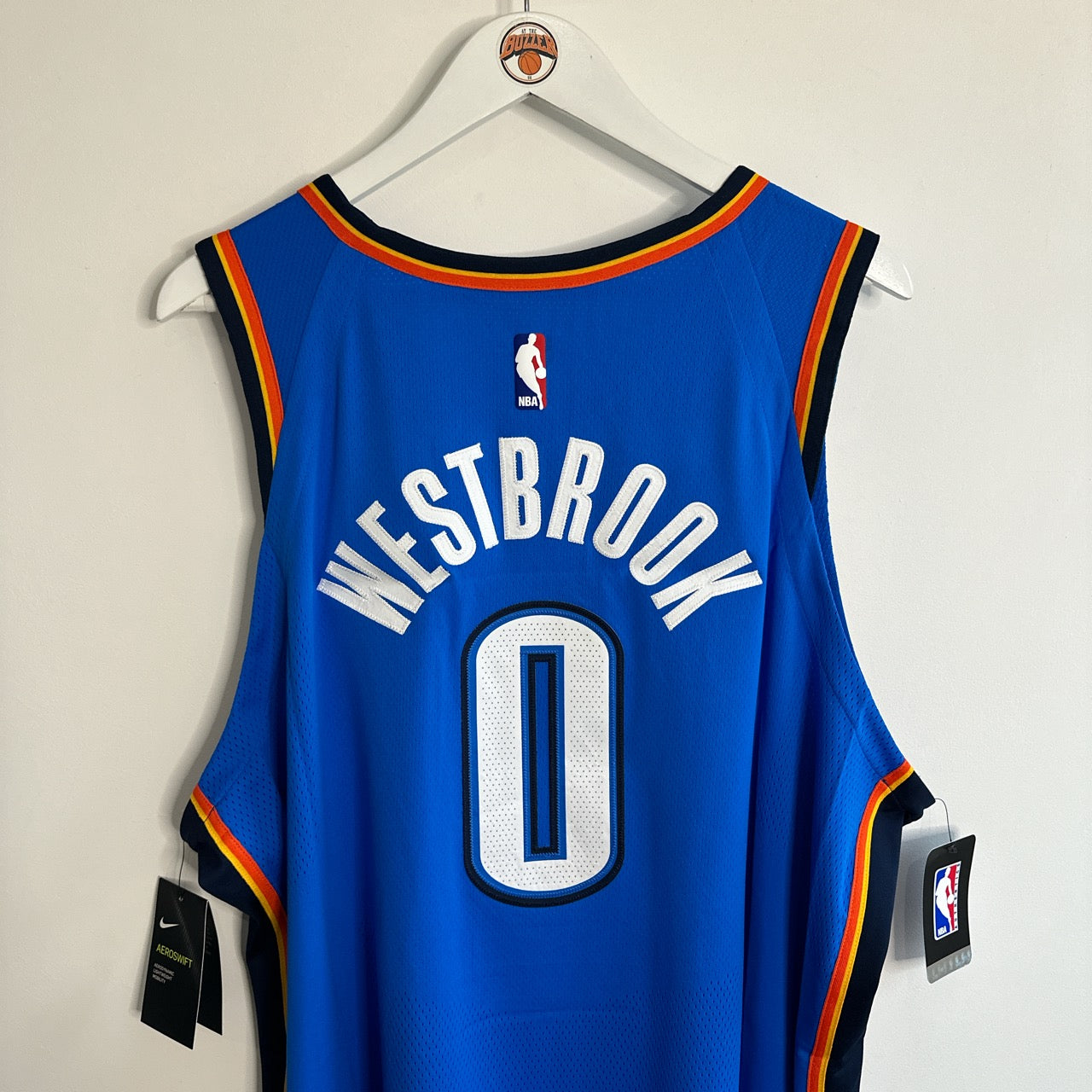 Oklahoma City Thunder Russell Westbrook Nike authentic jersey - XXL