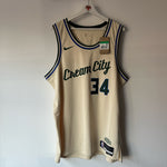 Charger l'image dans la galerie, Milwaukee Bucks Giannis Antetokounmpo Nike jersey - XL
