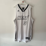 Load image into Gallery viewer, Miami Heat Dwayne Wade Adidas jersey - Large (Fits XL)
