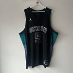 Load image into Gallery viewer, Charlotte Hornets Nic Batum Jordan authentic jersey - XXXL
