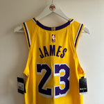 Indlæs billede til gallerivisning Los Angeles Lakers Lebron James Nike authentic jersey - Small
