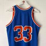 Load image into Gallery viewer, New York Knicks Patrick Ewing Sand Knit Macgregor jersey  - XL (Fits Large)
