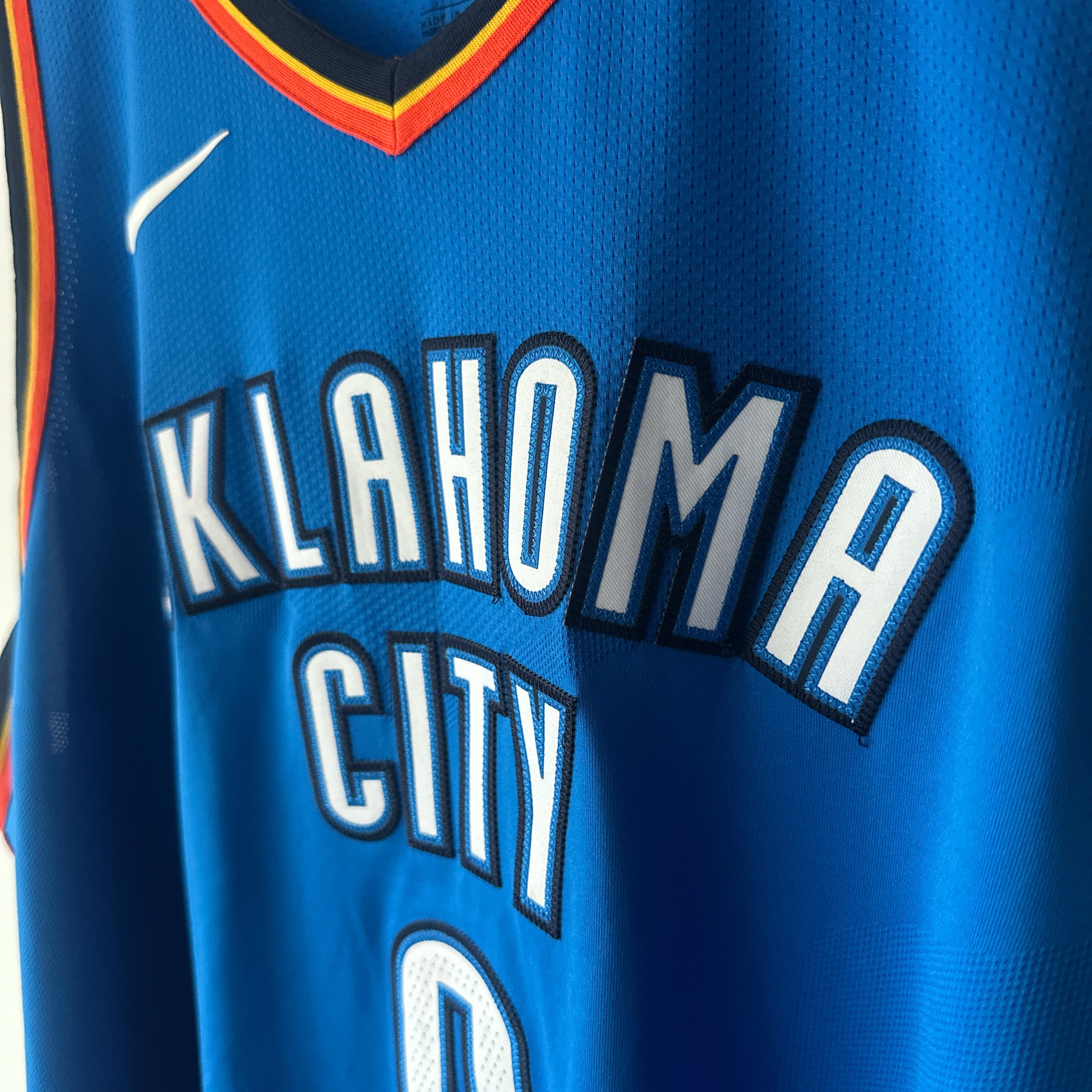 Oklahoma City Thunder Russell Westbrook Nike Jersey - XXXL
