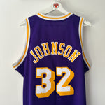 Afbeelding in Gallery-weergave laden, Los Angeles Laker Magic Johnson Adidas jersey - Medium (Fits Large)
