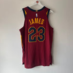 Load image into Gallery viewer, Cleveland Cavaliers LeBron James Nike authentic jersey - Medium
