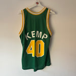 Load image into Gallery viewer, Seattle SuperSonics Shawn Kemp Champion jersey - Small
