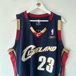 Load image into Gallery viewer, Cleveland Cavaliers Lebron James Reebok Jersey - Large (Fits XL)
