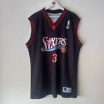 Indlæs billede til gallerivisning Philadelphia 76ers Allen Iverson Champion jersey - XL
