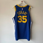 Load image into Gallery viewer, Golden State Warriors Kevin Durant Nike authentic jersey - Large
