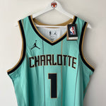 Load image into Gallery viewer, Charlotte Hornets Lamelo Ball Jordan jersey - Large
