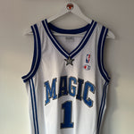Görseli Galeri görüntüleyiciye yükleyin, Orlando Magic Tracy Mcgrady  Champion jersey - Small (Fits medium)
